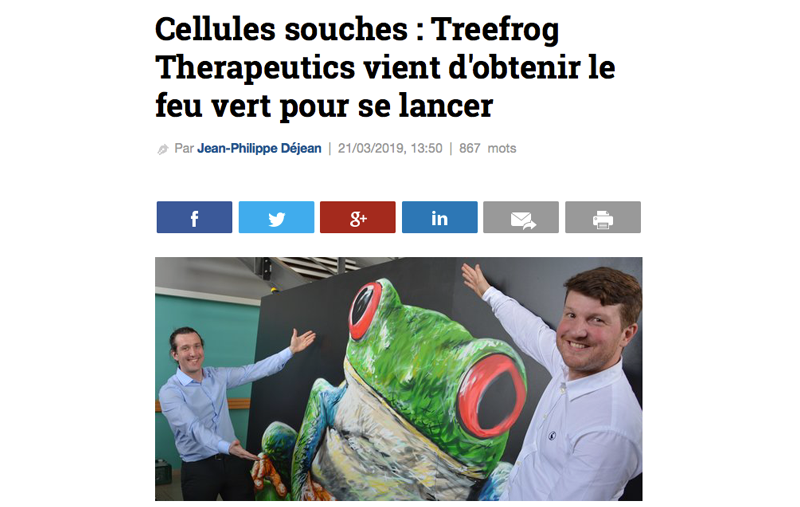 la-tribune-treefrog-therapeutics-press-article