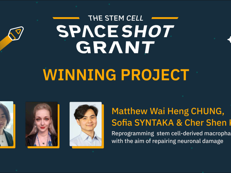 3 PhD students from King’s College London wins the $100,000 Stem Cell SpaceShot grant